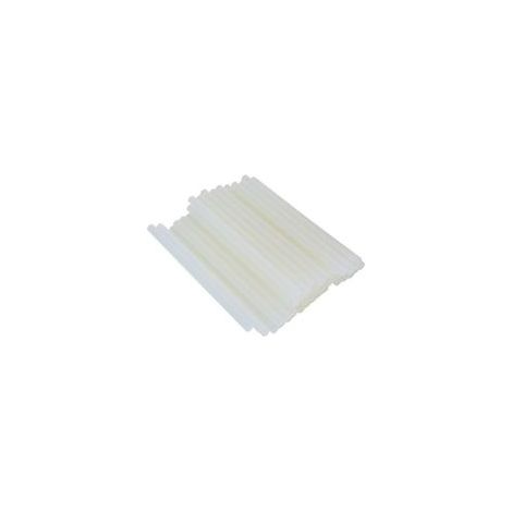 50 bâtons de colle thermofusible écologiques à haute viscosité EVA pour bricolage, 11 × 220 mm, transparents, pour pistolets à colle de plus de 60 W.