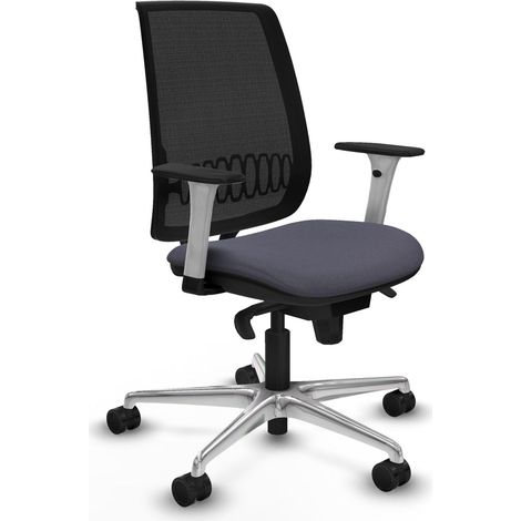 Silla de oficina piqueras y crespo Alares blanco espuma alta calidad (1/2)