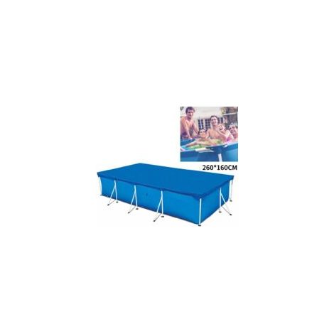 Poolplane Bâche de Couverture Poolabdeckung Piscine couverture d'hiver de la Piscine (pas de Piscine), 260 cm, bleu (1/5)