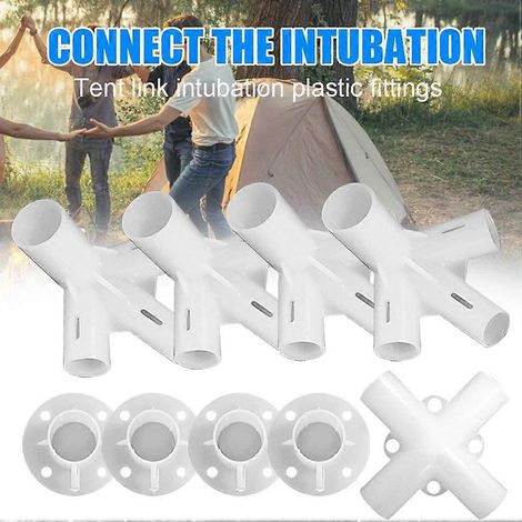 Pièces détachées pour pieds de tente-gazebo 3x3m : connecteur d'angle central (1/3)