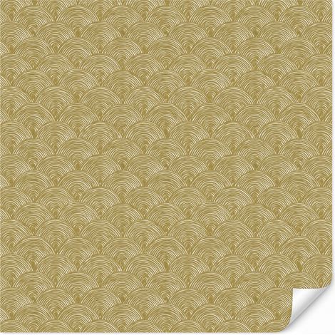 Carta da Parati Ventaglio - Geometrico - Verde 240x260 cm (1/5)