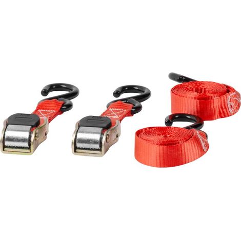 Spanngurt Strend Pro, Gurt mit Schnalle, 25 mm, L-1,8 m, max. 250 kg, Pack. 2 Stk. (1/2)