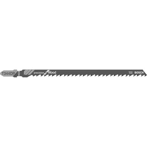 Bosch – Lame de scie sauteuse 152 mm pour bois tendre – Acier HCS – 5 pièces – Découpes précises sans éclat - 2608633A36