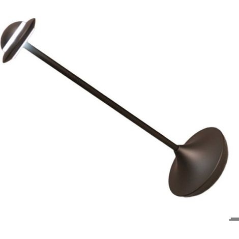 Lampe de Table Sans Fil Rechargeable, Variateur D'Intensité en Continu, Lampe de Bureau LED Portable à Piles,Noir (1/5)