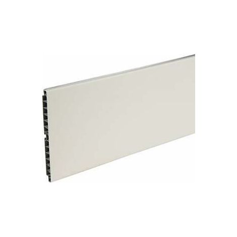 Zoccolo PVC riv, avorio h12