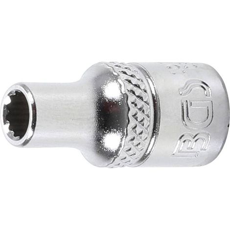 Douille pour Clé Douze Pans 6,3 mm (1/4) - 4,5 mm - Précision et Robustesse, Acier - D-Work