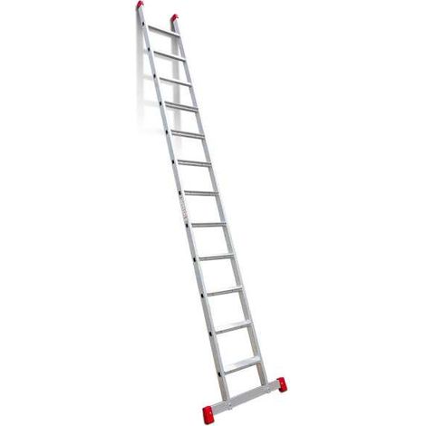 Escalera de apoyo con peldaños anchos Longitud de la escalera 307 cm EN1110 FARAONE (1/4)