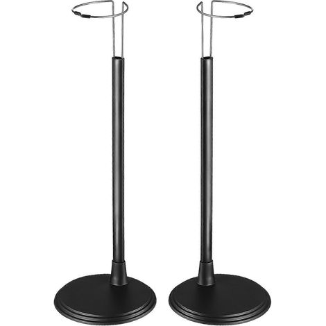 Lot de 2 supports de rangement portables et créatifs pour poupées, parfaits pour ranger vos affaires à la maison ou en magasin.-Black (1/3)