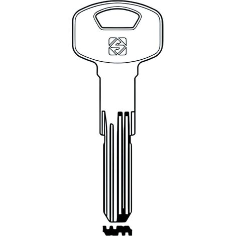 Silca CHIAVE PUNZONATA OTTONE YA118SMD (G. VAG 1) YALE - 10 pezzi