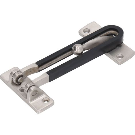 Verrou de porte à boucle de sécurité, pêne dormant, quincaillerie en acier inoxydable antirouille pour hôtels et habitations (1/5)
