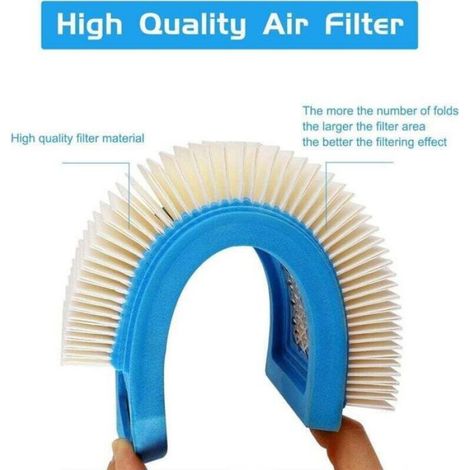 Filtre À Air - Préfiltre - Bougie D Allumage - Compatible Moteur Briggs Stratton - Lot De 3 Pièces (1/4)