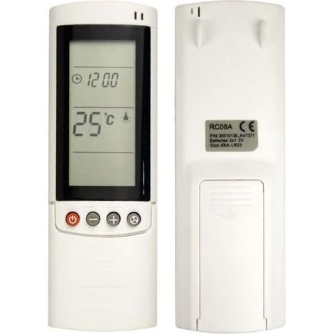 Contrleur Universel, Remplacement de Télécommande de Climatiseur pour Airwell Electra Gree Rc08A (1/5)