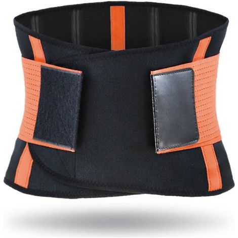 Support lombaire, ceinture de soutien dorsal pour mal de dos, sciatique, scoliose, hernie discale. Taille XXL (1/5)