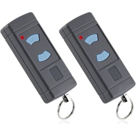 Lot de 2 émetteurs de garage 868MHz – Compatible HORMANN HSE2-868 HSM4-868 HSE4-868 – Programmation par clonage ou récepteur - HS4-868 (1/4)