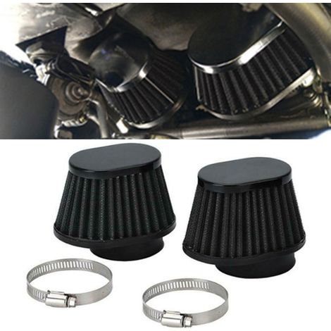 2-teiliger 55-mm-Hochleistungs-Kegelluftfilter für Motorräder. (1/4)