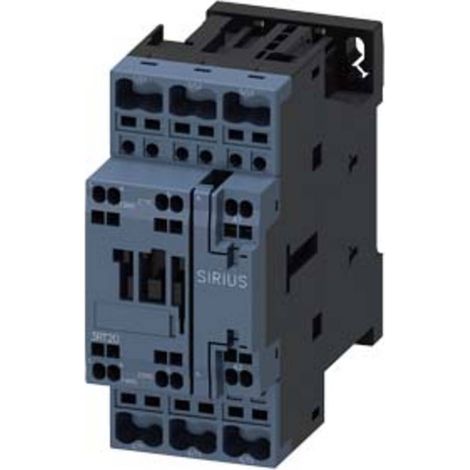 Contacteur de puissance 25 A triphasé 230 V CA AC-3 11 kW 400 V CA 1NO + 1R, connexion à ressort 3RT2026-2AP00 (1/3)
