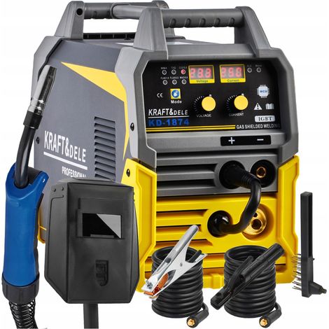 Poste à souder inverseur MIG/MAG MMA fcaw flux TIG lift 250A gaz (1/5)