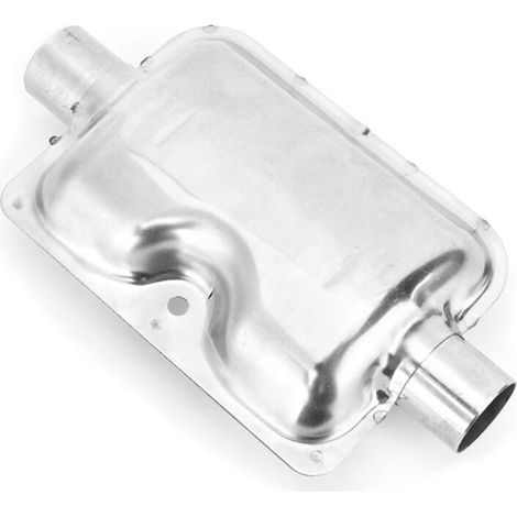 Silencieux de chauffage de stationnement diesel en acier inoxydable de 24 mm/0,94 po, adapté aux tuyaux d'échappement de 25 mm/0,98 po