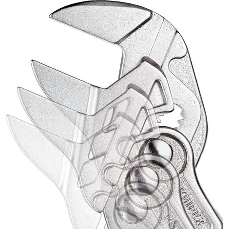 2 Pince-Cles Chrome 260mm 52mm Réglage Fin (1/2)