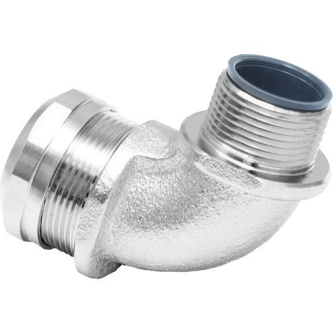 Raccord de gaine RS PRO M32, taille 32mm en Laiton, IP67 ( Prix pour Paquet de 2 )