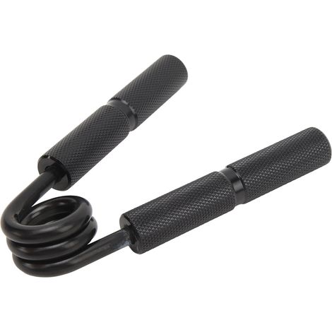 Renforceur de poignée en aluminium pour les doigts, les poignets et les avant-bras, idéal pour la musculation à domicile et le renforcement musculaire. Noir, 113 kg (250 lb). (1/5)