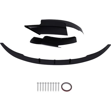 Front Aero Splitter for BMW 5 Series F10 F11 M Sport 2009-2017 Gloss Black