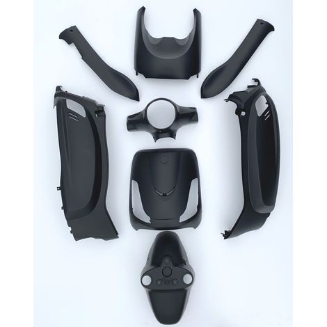 Kit de carrocería, juego de batas, carenado x8, guardabarros, LATERAL, SYM fiddle 2 II 50 125 (1/5)