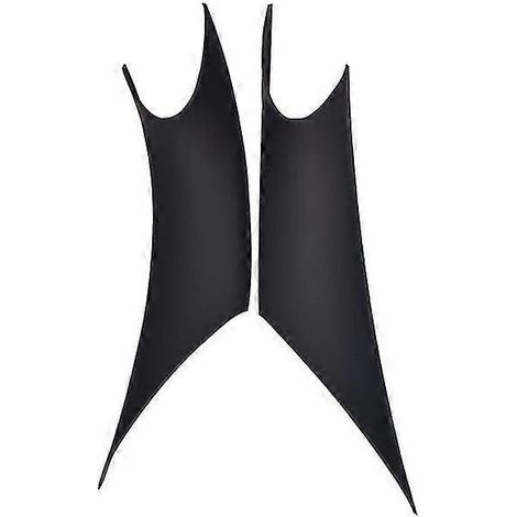 Lot de 2 protections de poignées de porte intérieures en ABS pour BMW Série 3 et 4 F30 F35 (2012-2018) - Poignées de porte intérieures - Noir (1/5)