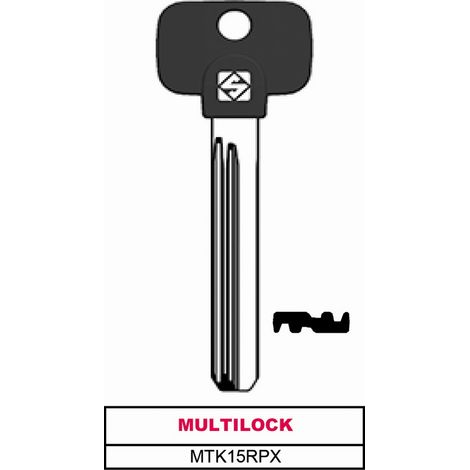 5PZ CHIAVE PUNZONATA MULTILOCK MTK15RPX