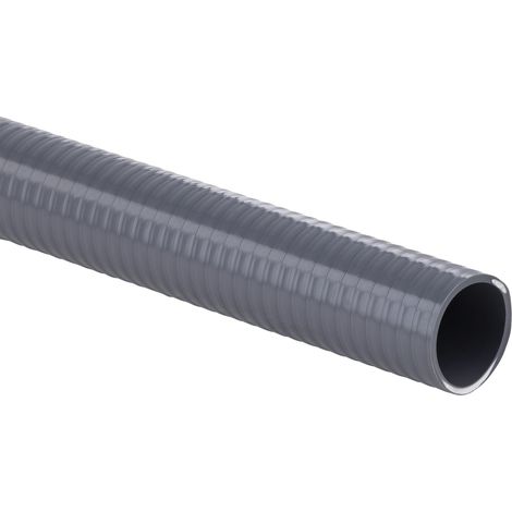 Noyon & Thiebault – Tube d'évacuation PVC souple Ø40mm – Structure lisse pour évacuation eaux usées – Courbure légère pour raccordement facile