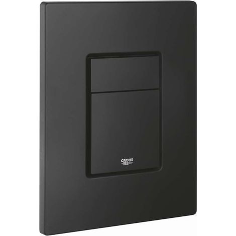 Grohe – Plaque de commande WC double touche interrompable – Montage horizontal ou vertical – En ABS anti-traces de doigts – 156 x 197 mm – 38966KF0-Chrom (1/5)