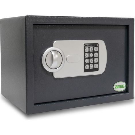 AMIG Coffre fort TOPSECURE-S 350 x 250 x 250 mm Acier Gris (1/5)