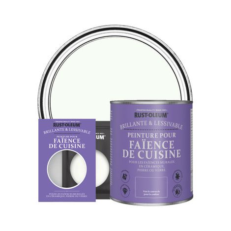 Peinture pour Faïence de Cuisine, Finition Brillante - Immobile (1/2)