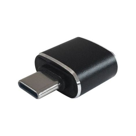 Adaptador USB 3.0 Tipo-C Aisens A108-0369/ USB Tipo-C Macho - USB Hembra