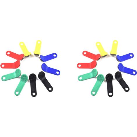 RW1990 - Clé mémoire RFID réinscriptible, lot de 20 pour la copie (1/5)