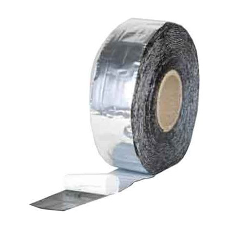 NASTRO ADESIVO BITUMINOSO CON ALLUMINIO mm100 x 10 mt - GEKO