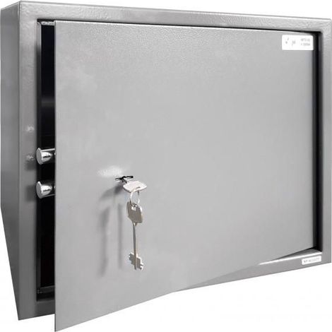 Dema – Coffre-fort 63 litres – Système de verrouillage mécanique à double pêne – Épaisseur de porte 4 mm – Montage flexible avec chevilles béton