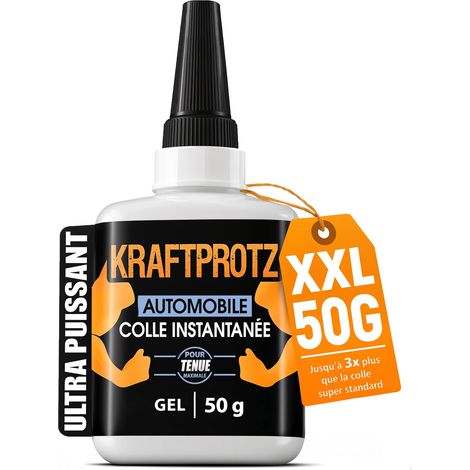 Colle Automobile Gel 50 g - Super Glue Habitacle Plastique ABS (1/5)