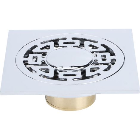 Drain de sol en acier inoxydable pour salle de bain et cuisine, anti-odeurs et anti-insectes (1/5)