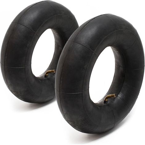 Lot 2 Chambres air Petite roue 4.10/3.50-4 TR87 Brouette Diable E-Scooter Pneu (1/2)