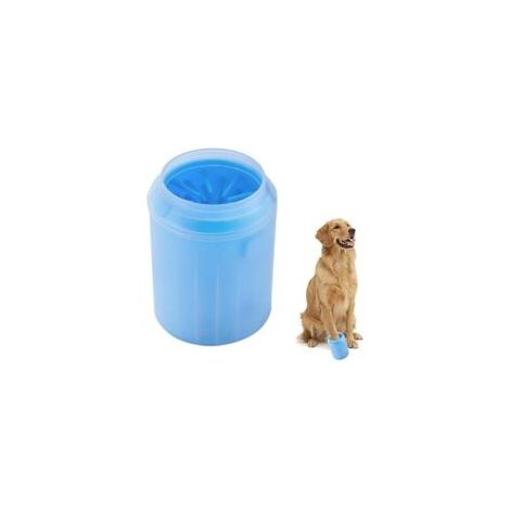 Pulitore per zampe di cane, pulitore portatile per zampe di cane, pulitore per zampe di cane, pulizia portatile delle zampe di cane, lavapiedi per animali domestici, spazzole in silicone morbido, tazz