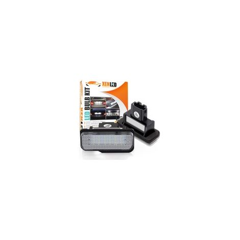 Pack modules LED plaque arrière Mercedes W203 5D W211 W219 R171 - BLANC 6000K (1/5)