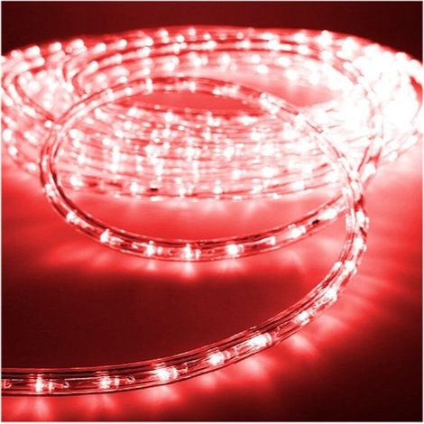 Edm 72706 tubo LED decorativo rosso 48 metri flessibile (1/3)