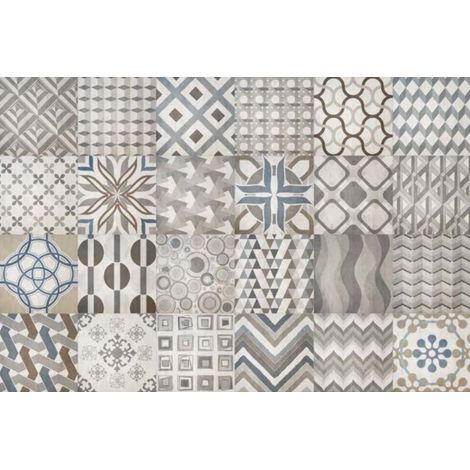 Piastrelle 20x20 icons mix - 1 scelta - spessore 7,2 mm - pacco di 1,52 mq (1/3)
