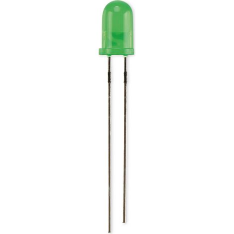 LED KINGBRIGHT, L-7113GD, Vert, 5 mm (T-1 3/4), 568 nm, 30 mcd, 30°, Rond