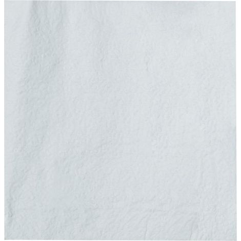 Serviette en ouate blanche 30 x 30 cm 1 pli pliée en 4 - 2400 unités - Betik