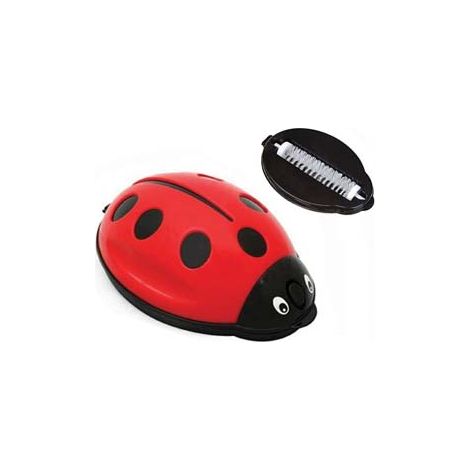 SPAZZOLA RACCOGLIBRICIOLE COCCINELLA - 5 pezzi XTRA