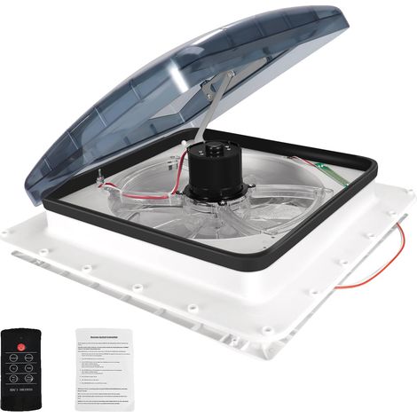 Ventilador de ventilación, control remoto, 3 velocidades, 3 velocidades (1/5)