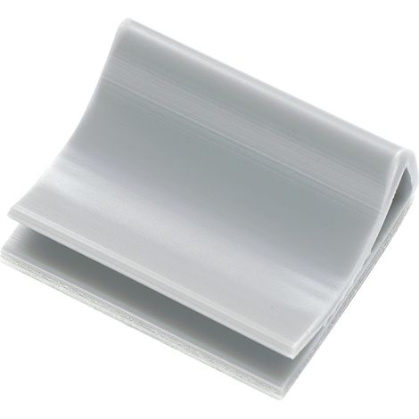 Embase de fixation TRU COMPONENTS FCC-28 1572128 gris clair 1 pc(s)