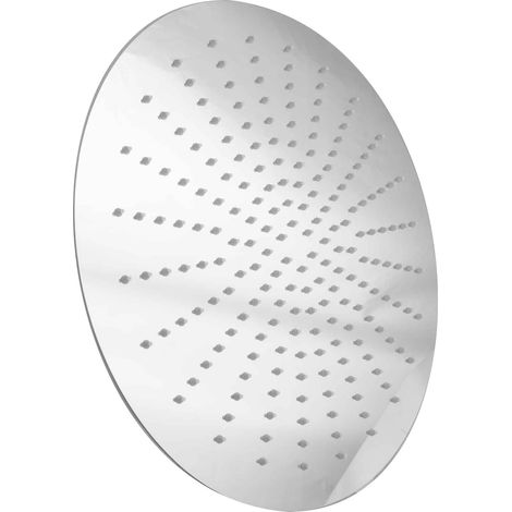 PaulGurkes Douche Plafonnier Luxe Rond 40cm en Acier Inoxydable